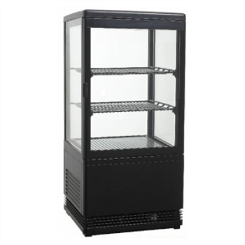 Шкаф холодильный Frosty RT58B-1 black витрина барная настольная черная