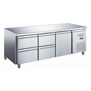 Стол холодильный GoodFood GF-GN3140TN-HC четыре ящика