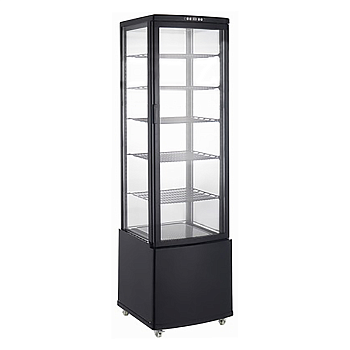 Шкаф холодильный GoodFood RT300L3 черная витрина барная напольная black