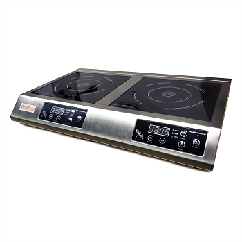 Плита индукционная GoodFood IC30 DOUBLE профессиональная настольная