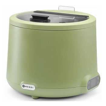 Электросупница UNIQ Hendi 860540 зеленый профессиональный электрический супник 8 л