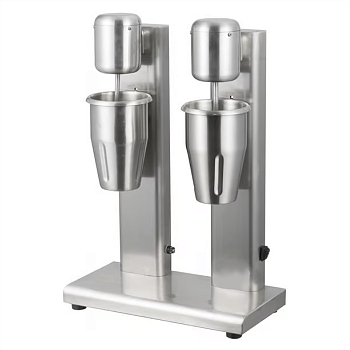 Миксер молочный EWT INOX EMM20/CMES для молочных коктейлей профессиональный 2x0,9 л