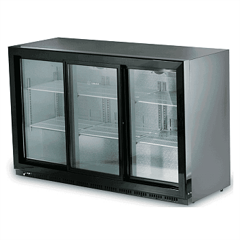 Шкаф барный холодильный Hurakan HKN-GXDB315-SL холодильник барный фригобар