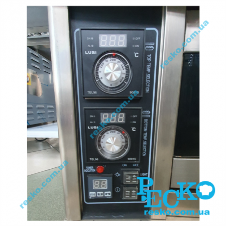 Піч подова Frosty NES-36T з парогенератором електрична три камери