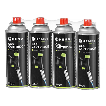 Баллончик для газовых горелок Hendi 199039 - 4 шт