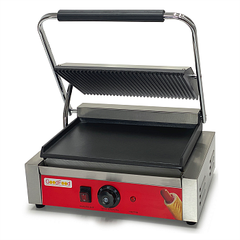 Гриль контактный GoodFood ECG11EA прижимной профессиональный комбинированный