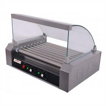 Гриль роликовый Frosty R2-9 со стеклом 9 роликов