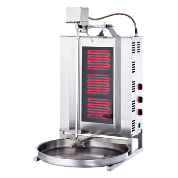 Аппарат для шаурмы электрический Silver ED 03 электропривод