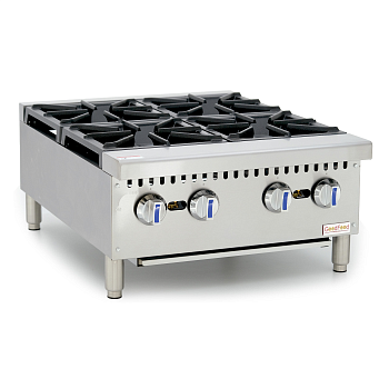 Плита газовая GoodFood GPBG4 профессиональная настольная