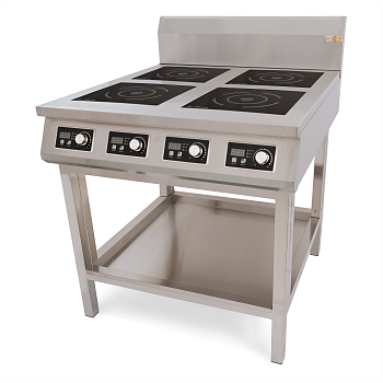 Плита индукционная GoodFood IC35 QUATTRO профессиональная напольная