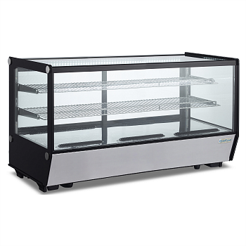 Витрина холодильная GoodFood RTW202L5 нержавеющая сталь кондитерская настольная горизонтальная