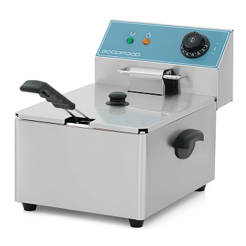 Фритюрница GoodFood EF6 BLUE электрическая профессиональная 6 л