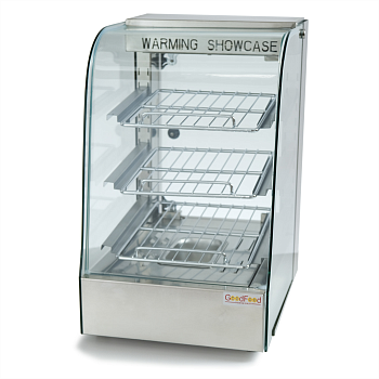 Витрина тепловая GoodFood WS100 STEEL настольная