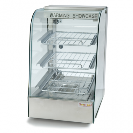 Витрина тепловая GoodFood WS100 STEEL настольная